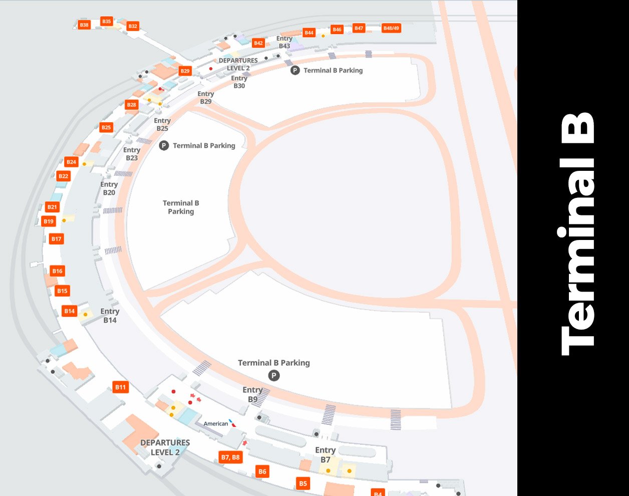 dallas airport map southwest airlines